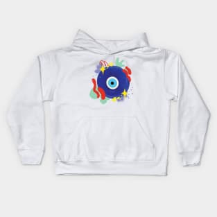 Evil eye protection Kids Hoodie